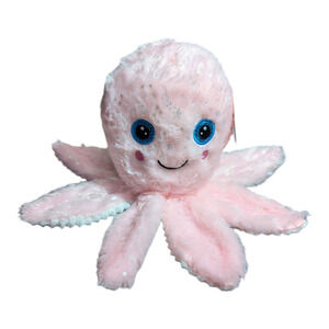 Stuffed Animals Pink & White Plush Octopus Toymazing New With Tag Plushie
